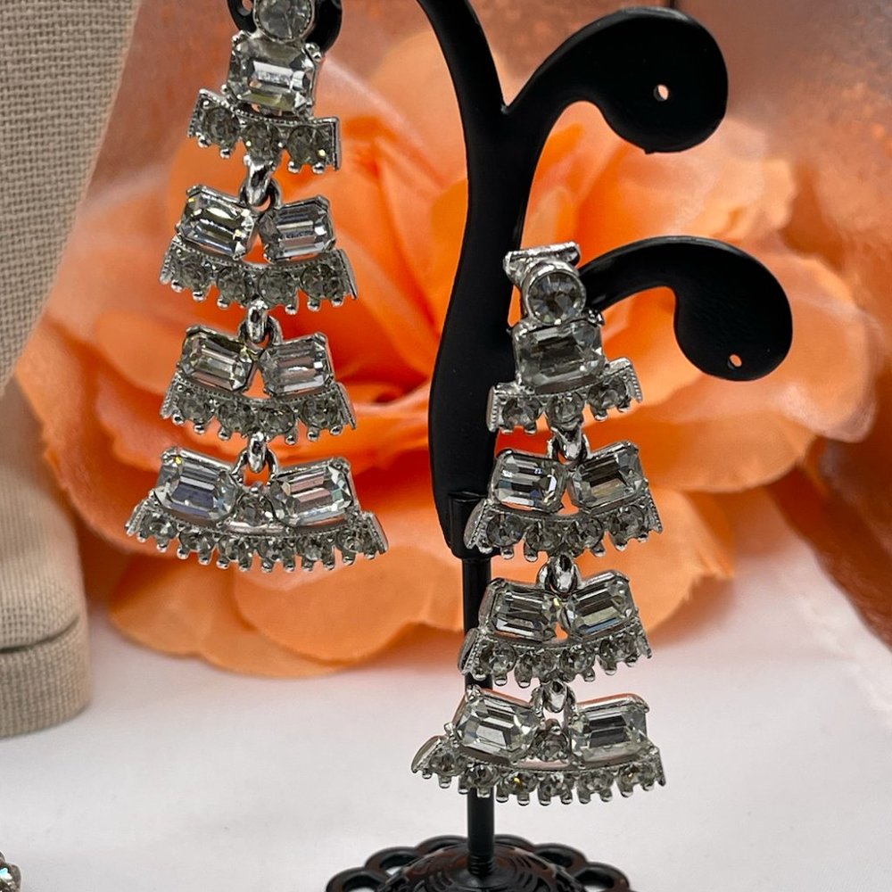 09.19.25_8- Vintage Bogoff Chandelier Earrings